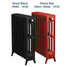 CI-RG-4-D-18-19 - Royal Georgian 4 Column Cast Iron Radiator H960mm x W326mm CI-RG-4-D-18-19 - Royal Georgian 4 Column Cast Iron Radiator H960mm x W326mm